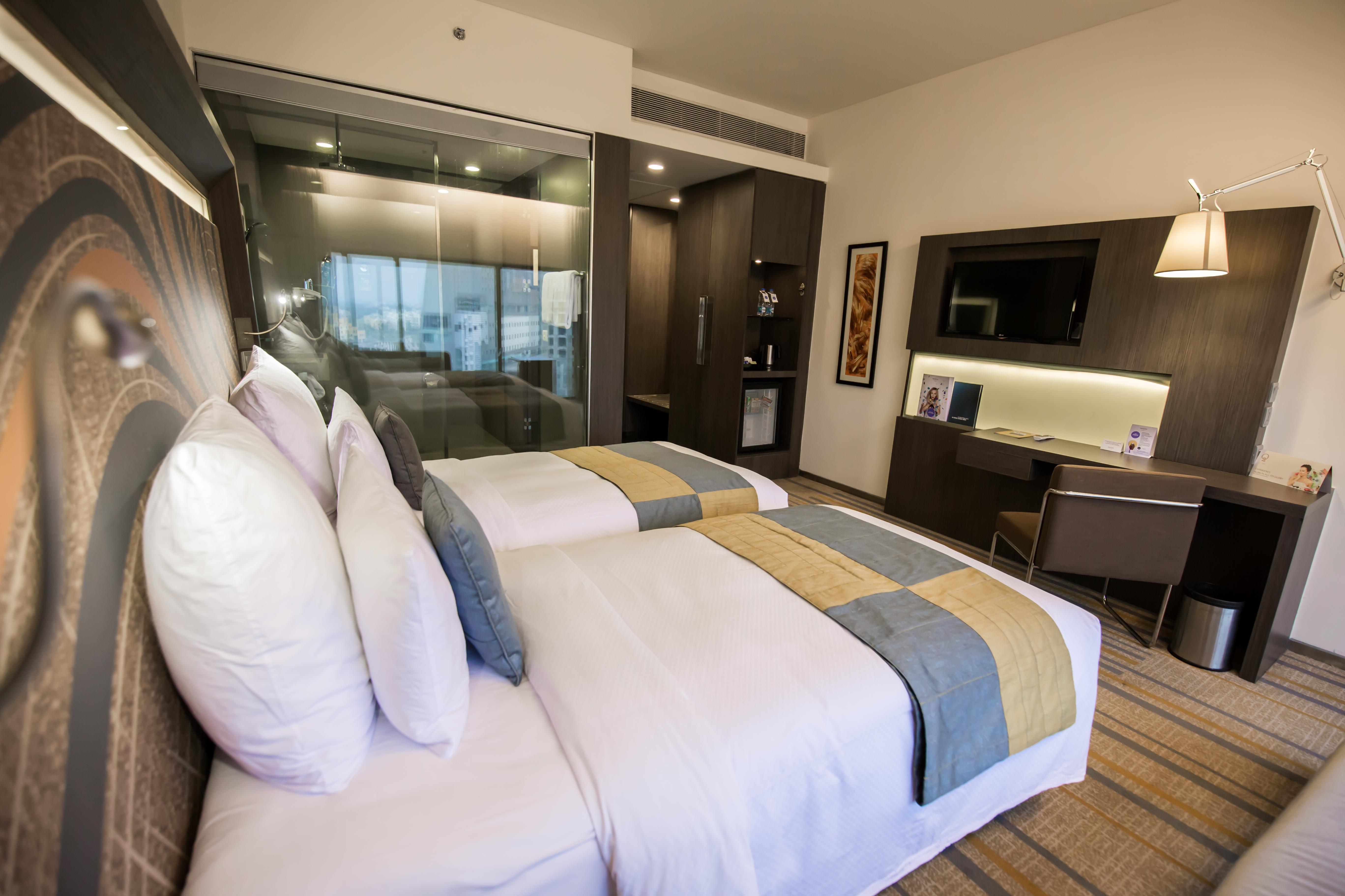 โนโวเทล กลกาตา โฮเต็ล แอนด์ เรสซิเดนซ์ - แอน แอคคอร์ โอเต็ล แบรนด์ Hotel โกลกาตา ภายนอก รูปภาพ A room at the hotel