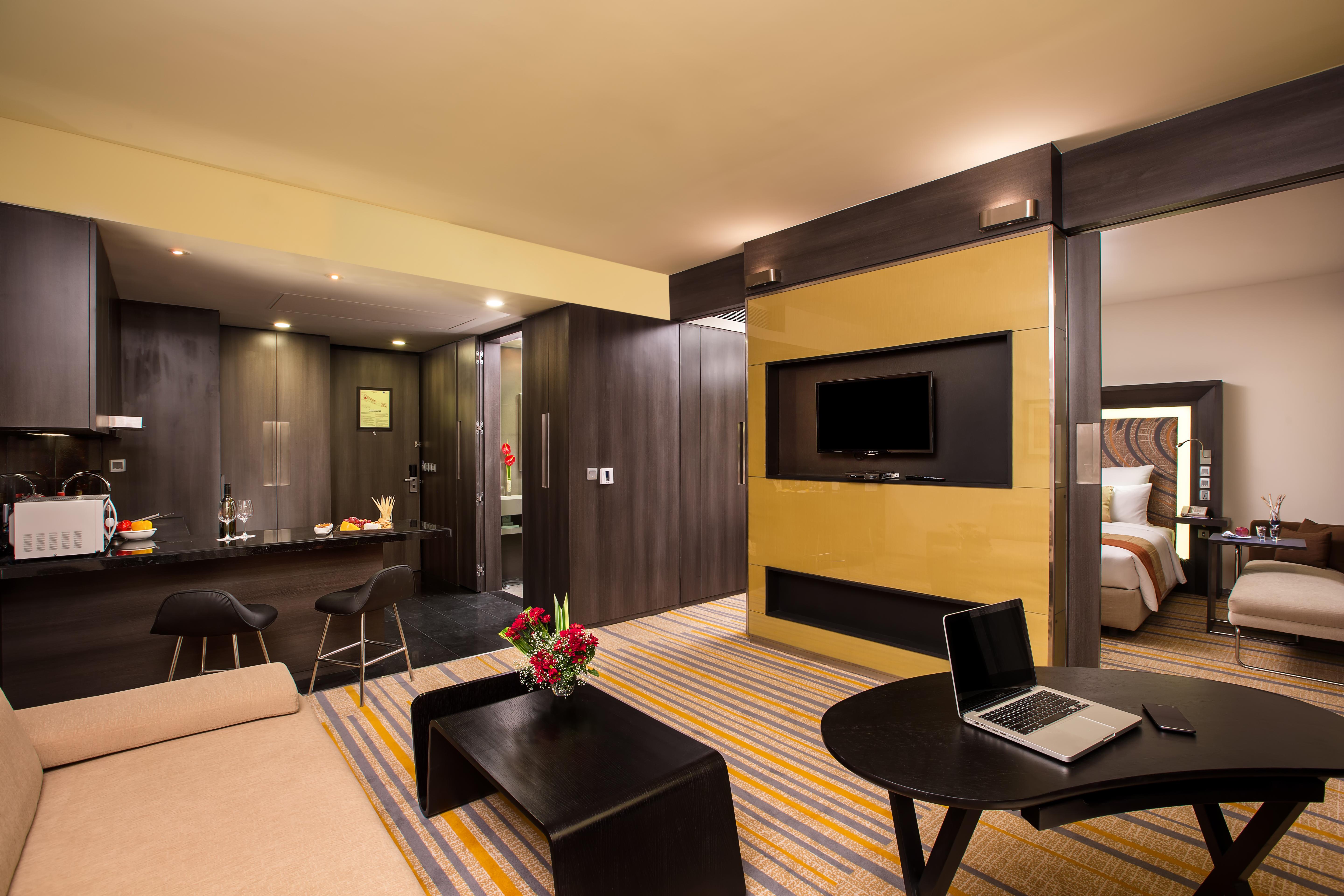 โนโวเทล กลกาตา โฮเต็ล แอนด์ เรสซิเดนซ์ - แอน แอคคอร์ โอเต็ล แบรนด์ Hotel โกลกาตา ภายนอก รูปภาพ Suite at the hotel